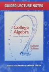 Image for Guided lecture notes for College algebra  : concepts through functions
