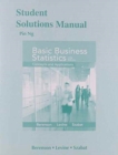 Image for Student Solutions Manual for Basic Business Statistics