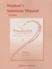 Image for Precalculus  : concepts through functions, a unit circle approach to trigonometry: Student&#39;s solution manual