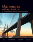 Image for Mathematics with Applications In the Management, Natural and Social Sciences