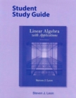 Image for Student Study Guide for Linear Algebra with Applications