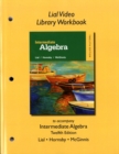 Image for Lial Video Library Workbook for Intermediate Algebra