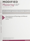 Image for Modified Mastering A&amp;P with Pearson eText -- ValuePack Access Card -- for Visual Anatomy &amp; Physiology Lab Manual