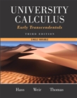 Image for University Calculus : Early Transcendentals, Single Variable