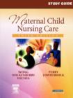 Image for Study guide [for] Maternal child nursing care, third edition, Donna L. Wong ... [et al.]