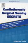 Image for Cardiothoracic surgical nursing secrets