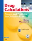 Image for Drug calculations  : process and problems for clinical practice