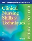 Image for Skills Performance Checklists for Clinical Nursing Skills and Techniques