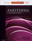 Image for Anesthesia  : a comprehensive review