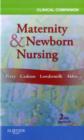 Image for Clinical companion for maternity &amp; newborn nursing