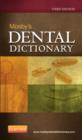 Image for Mosby&#39;s dental dictionary