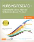 Image for Nursing research  : methods and critical appraisal for evidence-based practice
