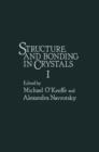 Image for Structure and Bonding in Crystals.