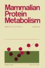Image for Mammalian Protein Metabolism