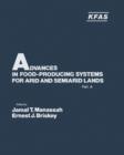 Image for Advances in Food-Producing Systems For Arid and Semiarid Lands Part A