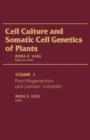 Image for Cell Culture and Somatic Cell Genetics of Plants.: Academic Press Inc.,u.s. : v. 3.