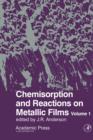 Image for Chemisorption and Reactions On Metallic Films