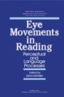 Image for Eye Movements in Reading: Perceptual and Language Processes : Conference : Papers