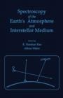 Image for Spectroscopy of the Earth&#39;s atmosphere and interstellar medium