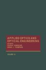 Image for Applied Optics and Optical Engineering. : Vol.6