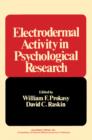 Image for Electrodermal activity in psychological research,