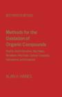Image for Methods for the Oxidation of Organic Compounds: Alcohols, Alcohol Derivatives, Alkyl Halides, Nitroalkanes, Alkyl Azides, Carbonyl Compounds, Hydroxyarenes and Aminoarenes.
