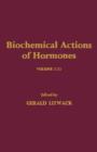 Image for Biochemical Actions of Hormones V13 : v. 13.