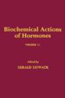 Image for Biochemical Actions of Hormones.