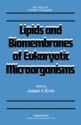 Image for Lipids and biomembranes of eukaryotic microorganisms,