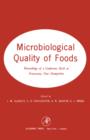 Image for Microbiological Quality of Foods