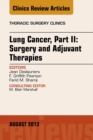 Image for Lung cancer.: (Surgery and adjuvant therapies)