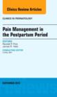 Image for Pain Management in the Postpartum Period, An Issue of Clinics in Perinatology
