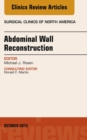 Image for Abdominal wall reconstruction : Volume 93, Number 5