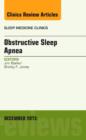 Image for Obstructive Sleep Apnea, An Issue of Sleep Medicine Clinics