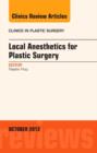 Image for Local anesthesia for plastic surgery : Volume 40-4