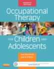 Image for Occupational therapy for children and adolescents
