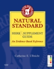 Image for Natural Standard herb &amp; supplement guide: an evidence-based reference