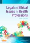 Image for Legal and ethical issues for health professions