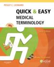 Image for Quick &amp; easy medical terminology