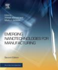 Image for Emerging nanotechnologies for manufacturing