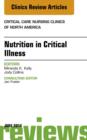 Image for Nutrition in Critical Illness, An Issue of Critical Nursing Clinics : 26-2