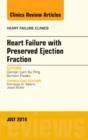 Image for Heart Failure with Preserved Ejection Fraction, An Issue of Heart Failure Clinics