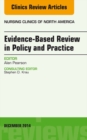 Image for Evidence-Based Review in Policy and Practice, An Issue of Nursing Clinics, : 49-4
