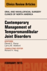 Image for Contemporary management of temporomandibular joint disorders