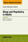 Image for Sleep and psychiatry in adults