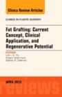 Image for Fat Grafting: Current Concept, Clinical Application, and Regenerative Potential, An Issue of Clinics in Plastic Surgery