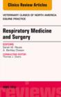 Image for Respiratory medicine and surgery : 31-1