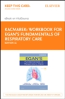 Image for Workbook for Egan&#39;s fundamentals of respiratory care.