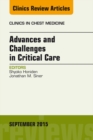 Image for Advances and Challenges in Critical Care, An Issue of Clinics in Chest Medicine,