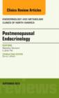 Image for Postmenopausal Endocrinology, An Issue of Endocrinology and Metabolism Clinics of North America